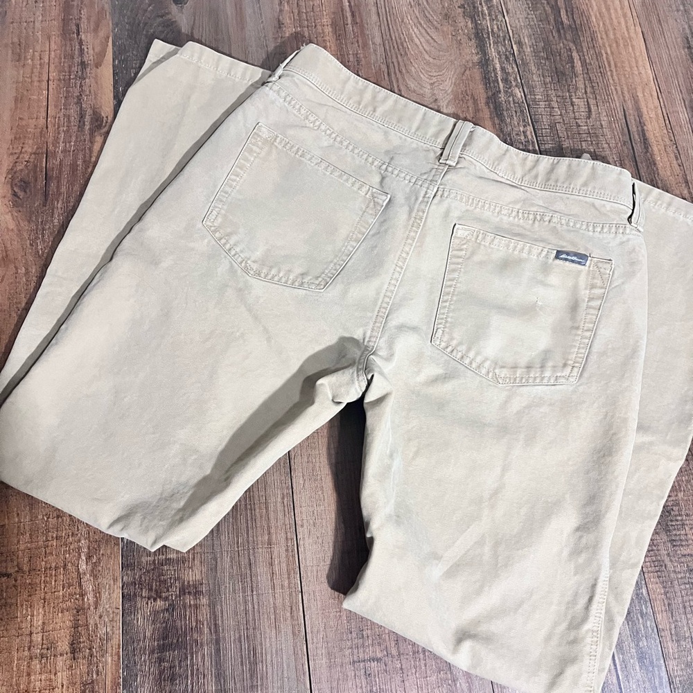 Eddie Bauer khaki jeans 32x32